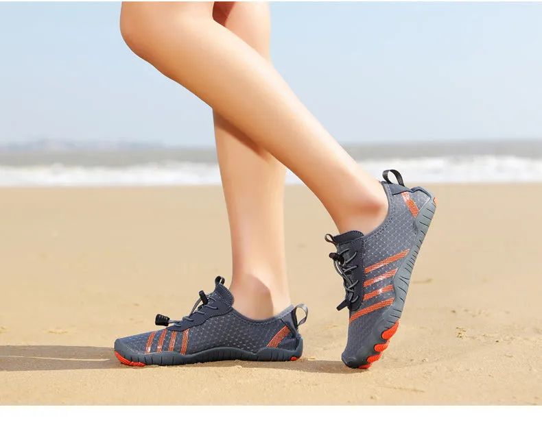 Men's Unisex Summer Breathable Water Shoes Aqua Shoes Lightweight Sporty Barefoot Shoes Non-Slip Outdoor Walking Minimalist