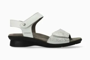 MEPHISTO PATTIE SANDAL WHITE SMOOTH Womens Sandals Brand New w/ Box