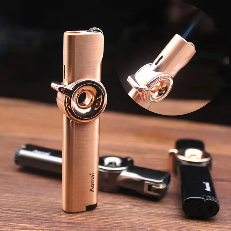 Metal Jet Flame Windproof Torch Lighter