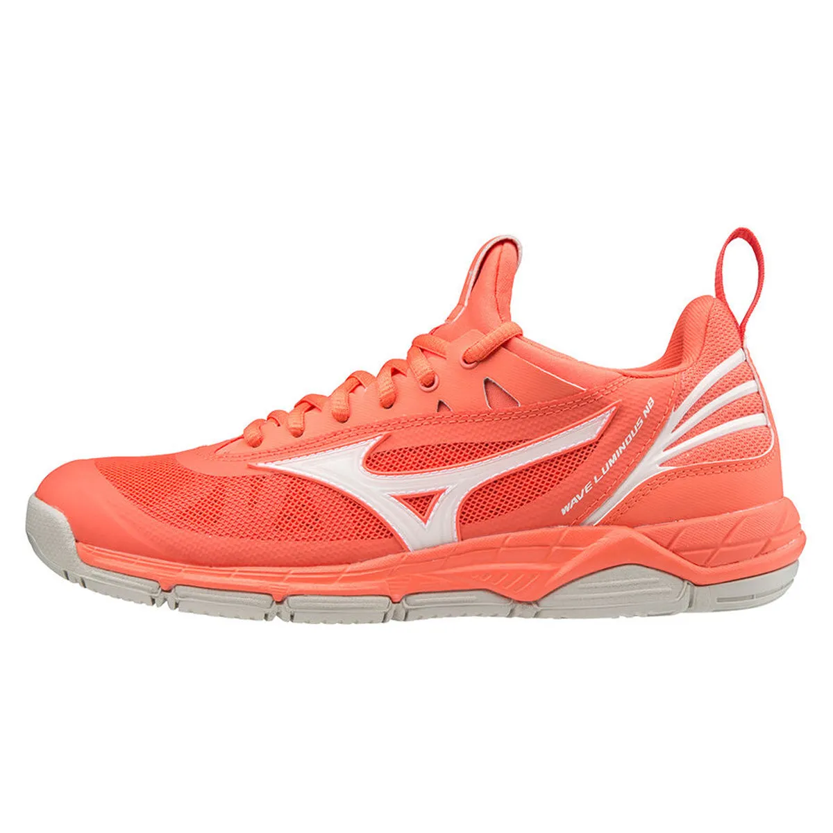 Mizuno Wave Luminous Nb Womens | Livingcoral/snowwhite