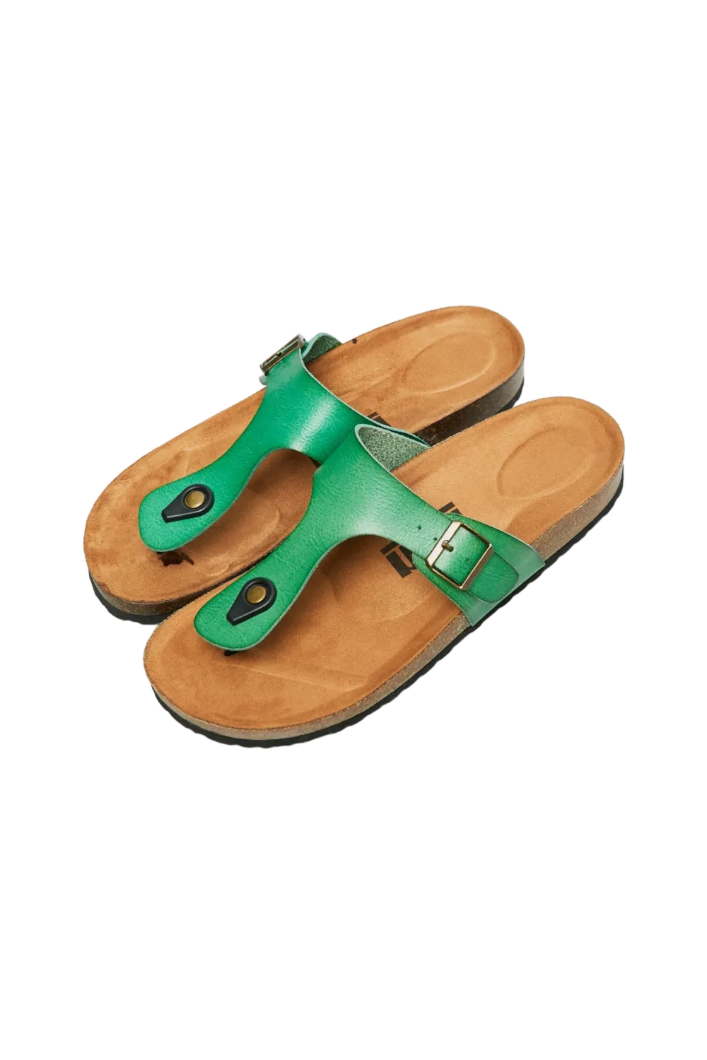 MMShoes Drift Away T-Strap Flip-Flop in Green