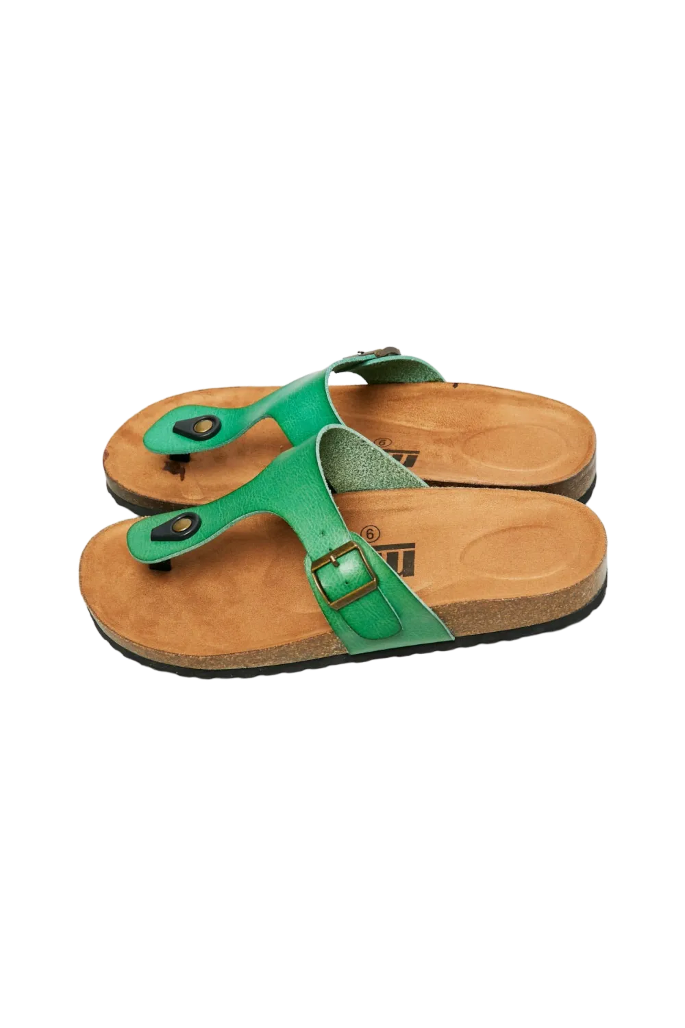 MMShoes Drift Away T-Strap Flip-Flop in Green