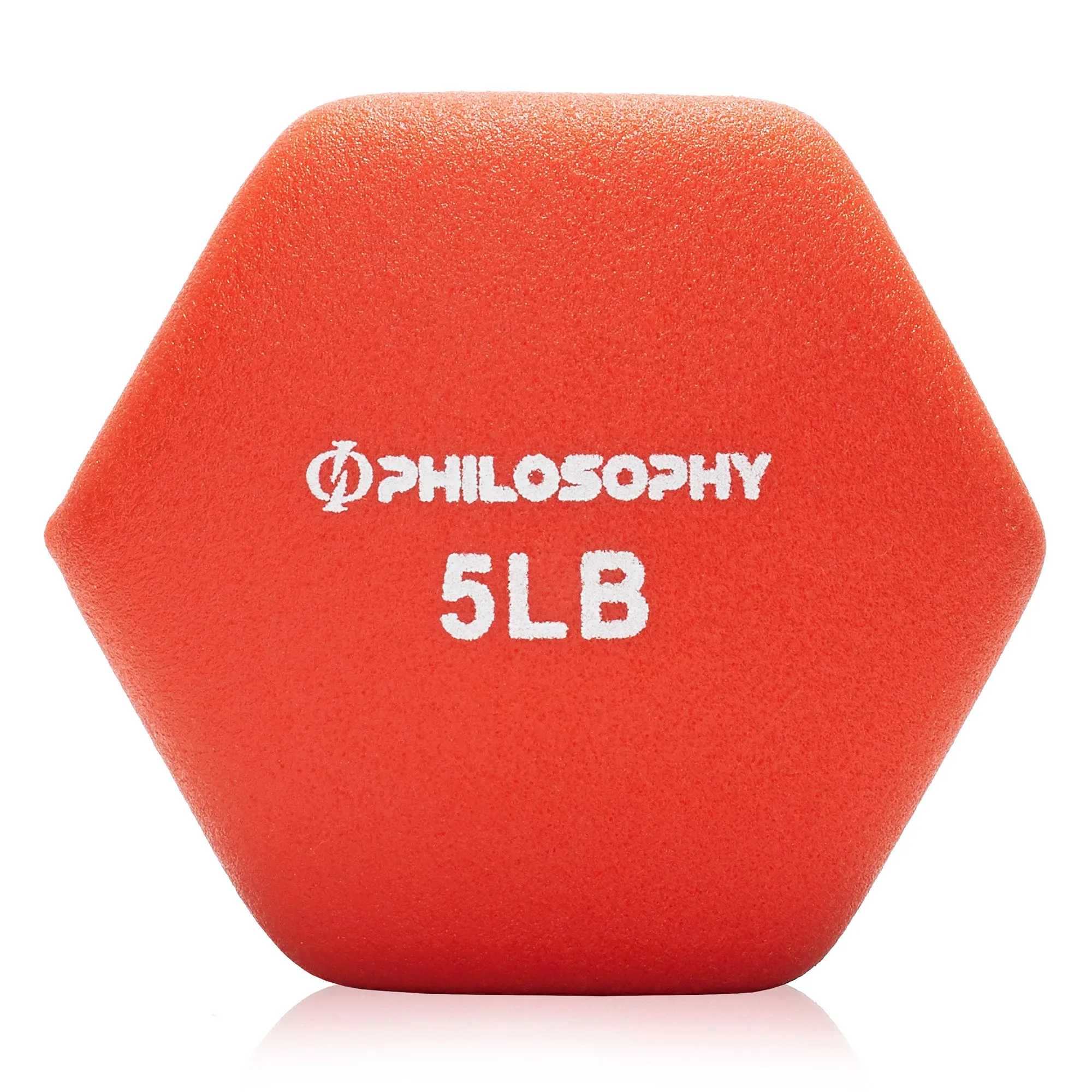 Neoprene Dumbbell Hexagon Hand Weights, Set of 2 - Strength Training