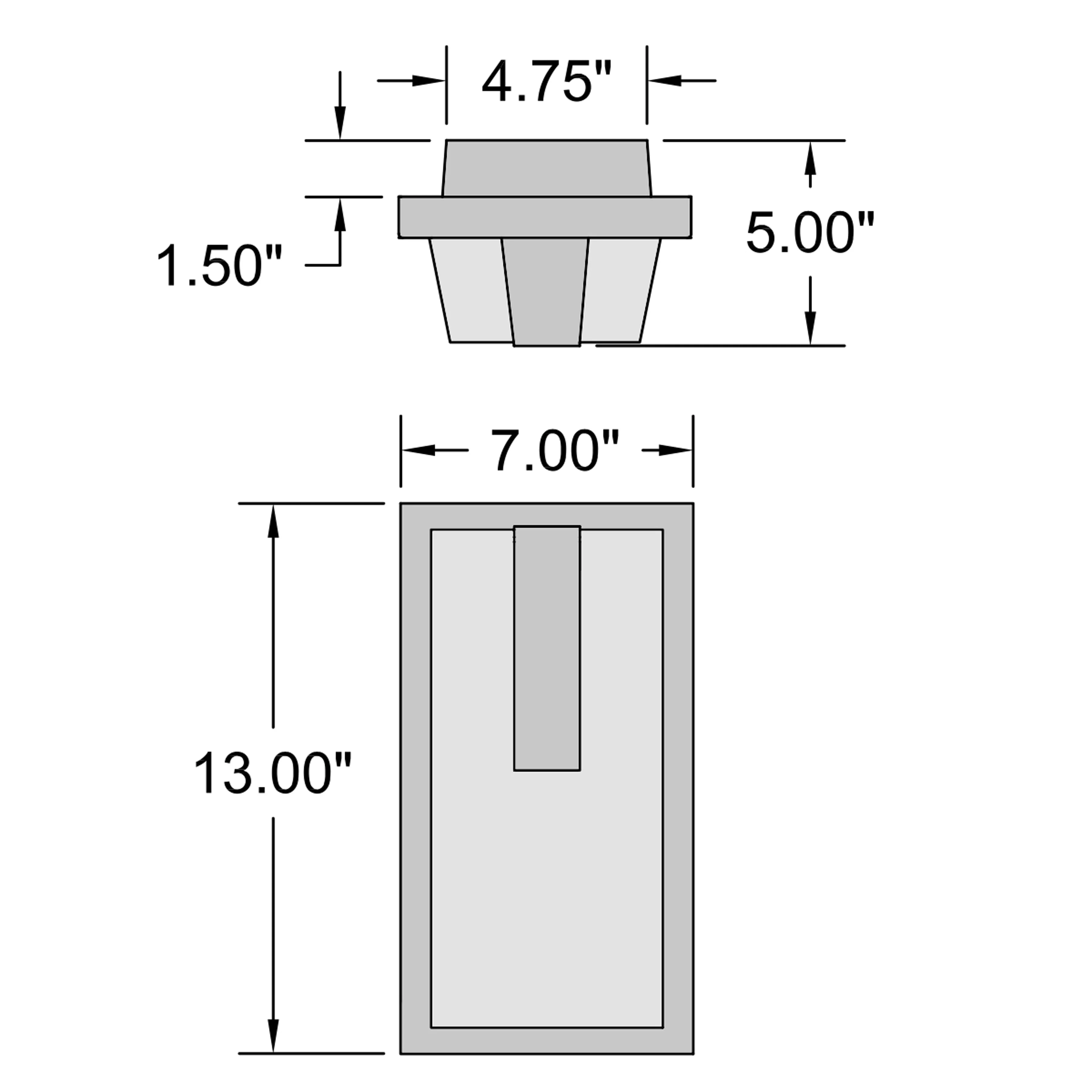 Neptune Outdoor LED Wall Mount Fixture