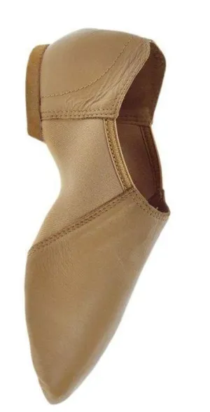 NEW Slip-on Jazz Shoes Tan Leather LEO'S Gioflex L4006G &  Leather