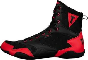 New Title Charged Boxing Shoes Adult Size 8 - Black/Red