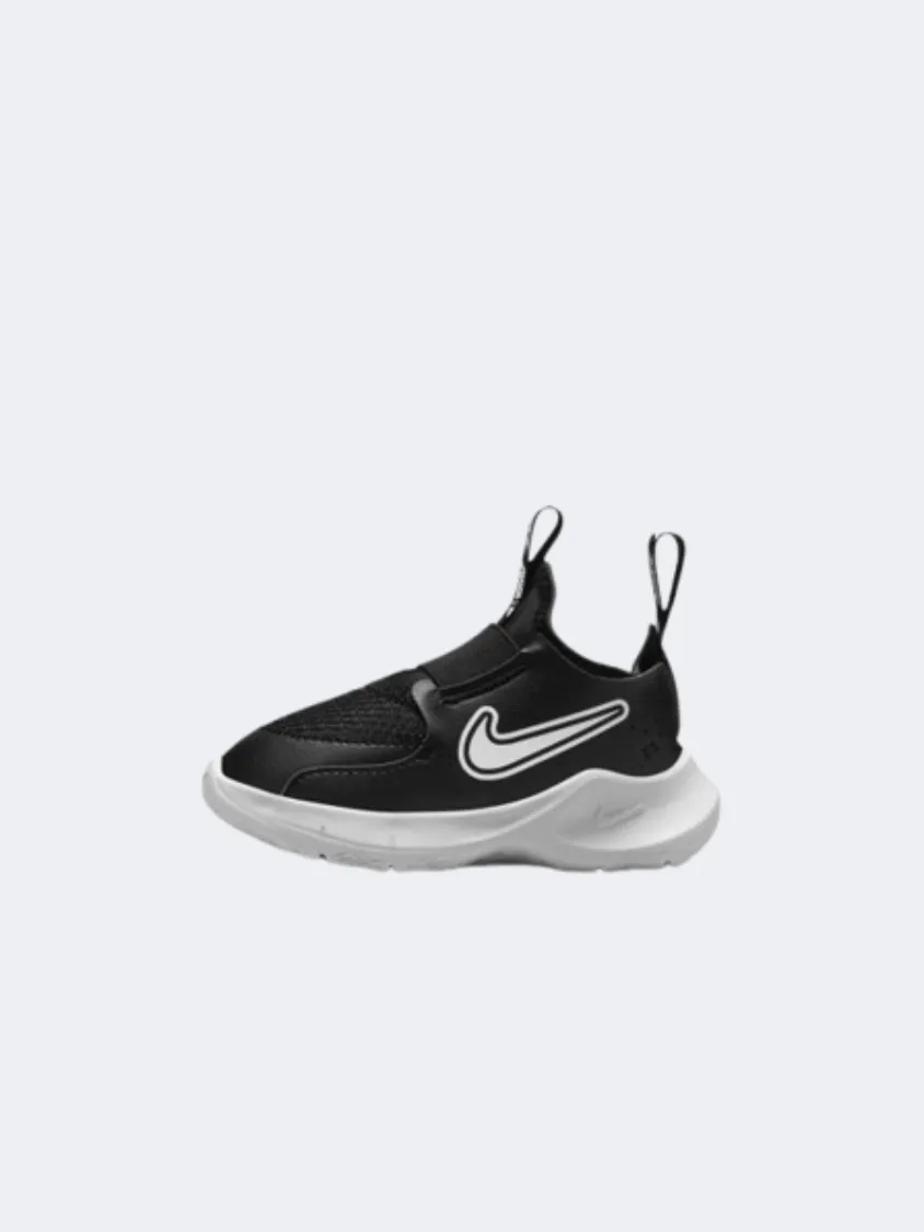 Nike Flex Runner 3 Infant-Boys Running Shoes Black/White