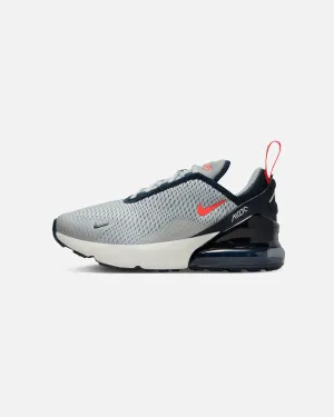 Nike Infants' Air Max 270 (TD) Light Smoke Grey/Dark Obsidian/Phantom/Bright Crimson