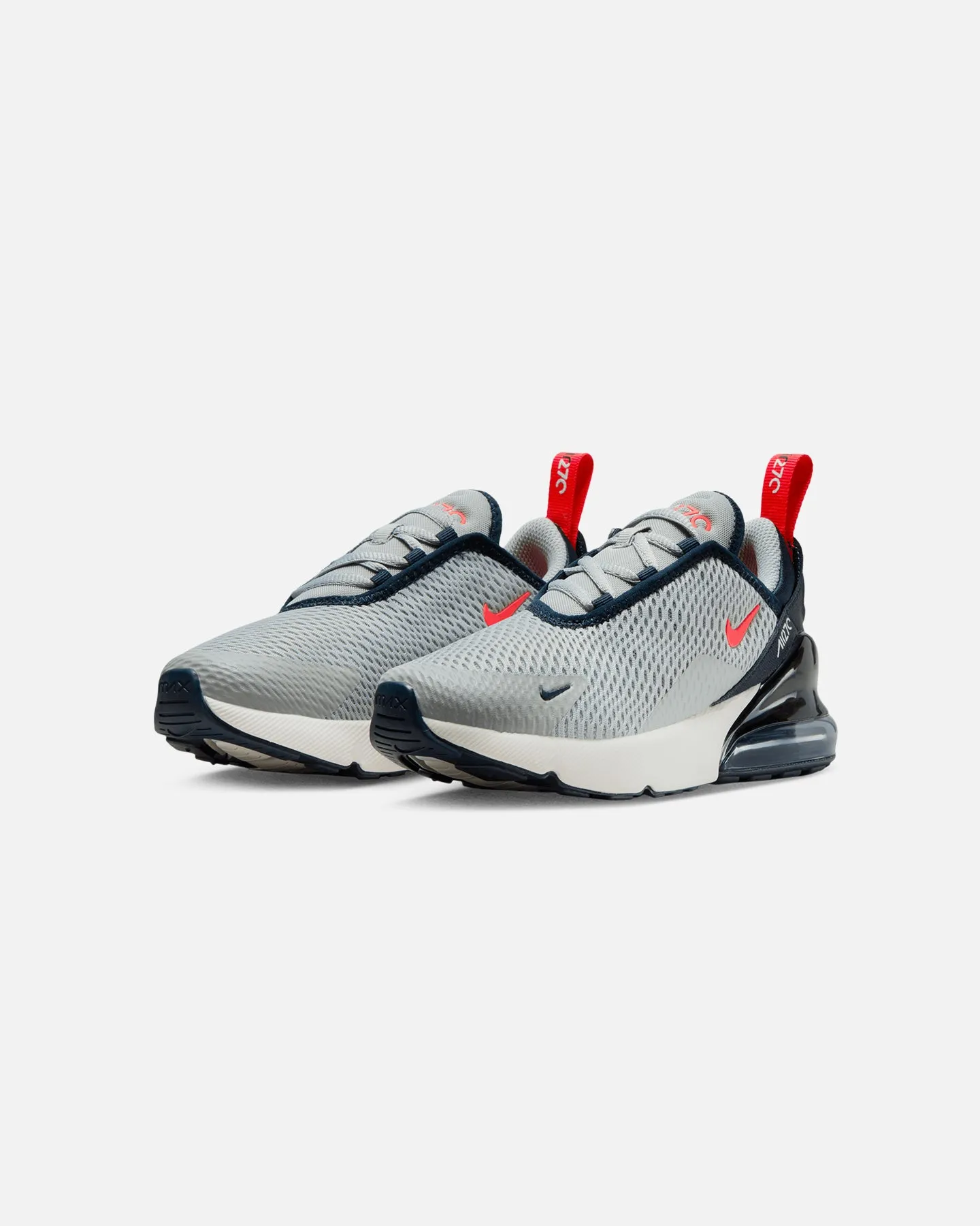 Nike Infants' Air Max 270 (TD) Light Smoke Grey/Dark Obsidian/Phantom/Bright Crimson