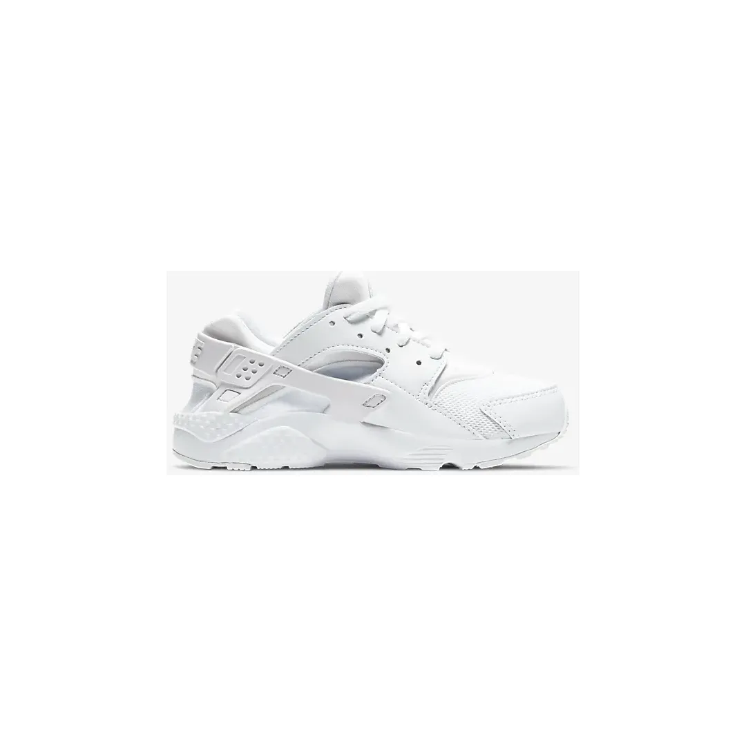 Nike Kid's Huarache Run Shoes - White / Pure Platinum / White