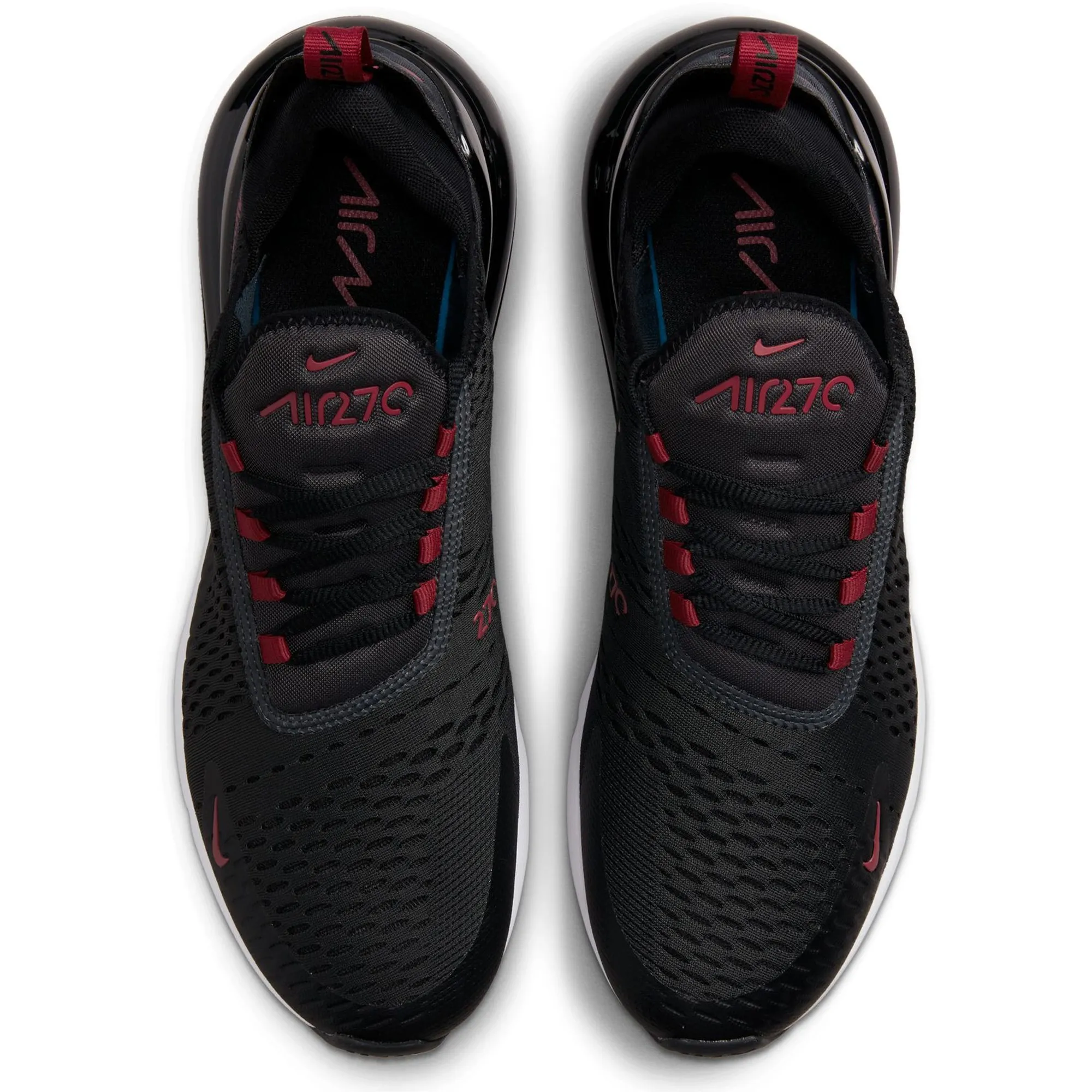 Nike Men's Air Max 270 Shoes - Anthracite / Team Red / Black / White