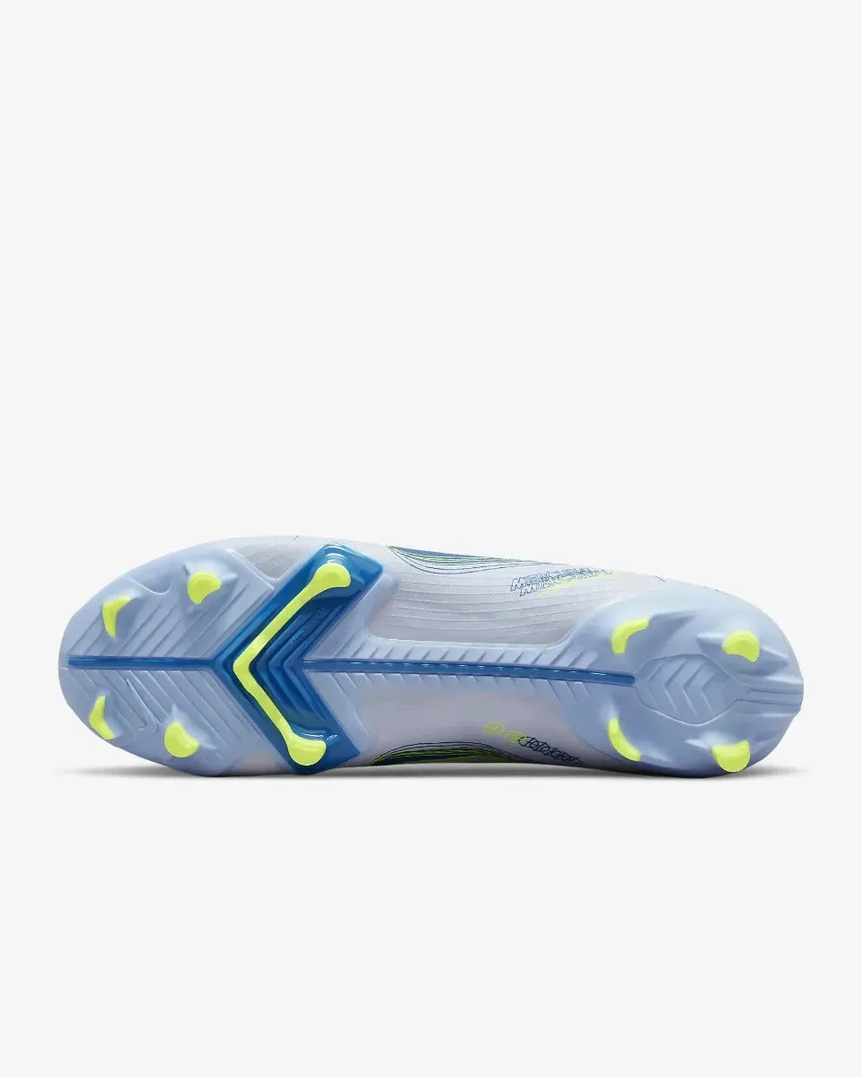 Nike Mercurial Superfly 8 Academy FG-MG - Grey-Blue