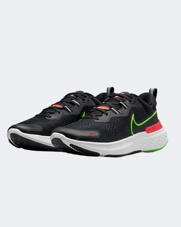 Nike  React Miler 2 Men Running Shoes Black/Green