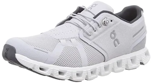 ON Men's Cloud 5 Running Shoes, Glacier/White Sneakers