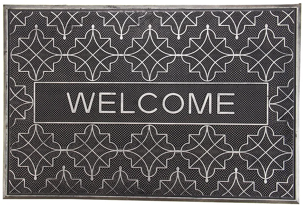 OnlyMat Copper Colour Rubber Acupressure Welcome Doormat - Indoor / Outdoor, Waterproof