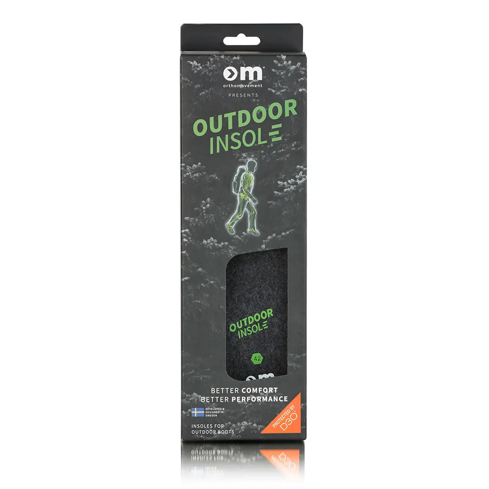 Ortho Movement Outdoor Insole Black | Buy Ortho Movement Outdoor Insole Black here | Outnorth