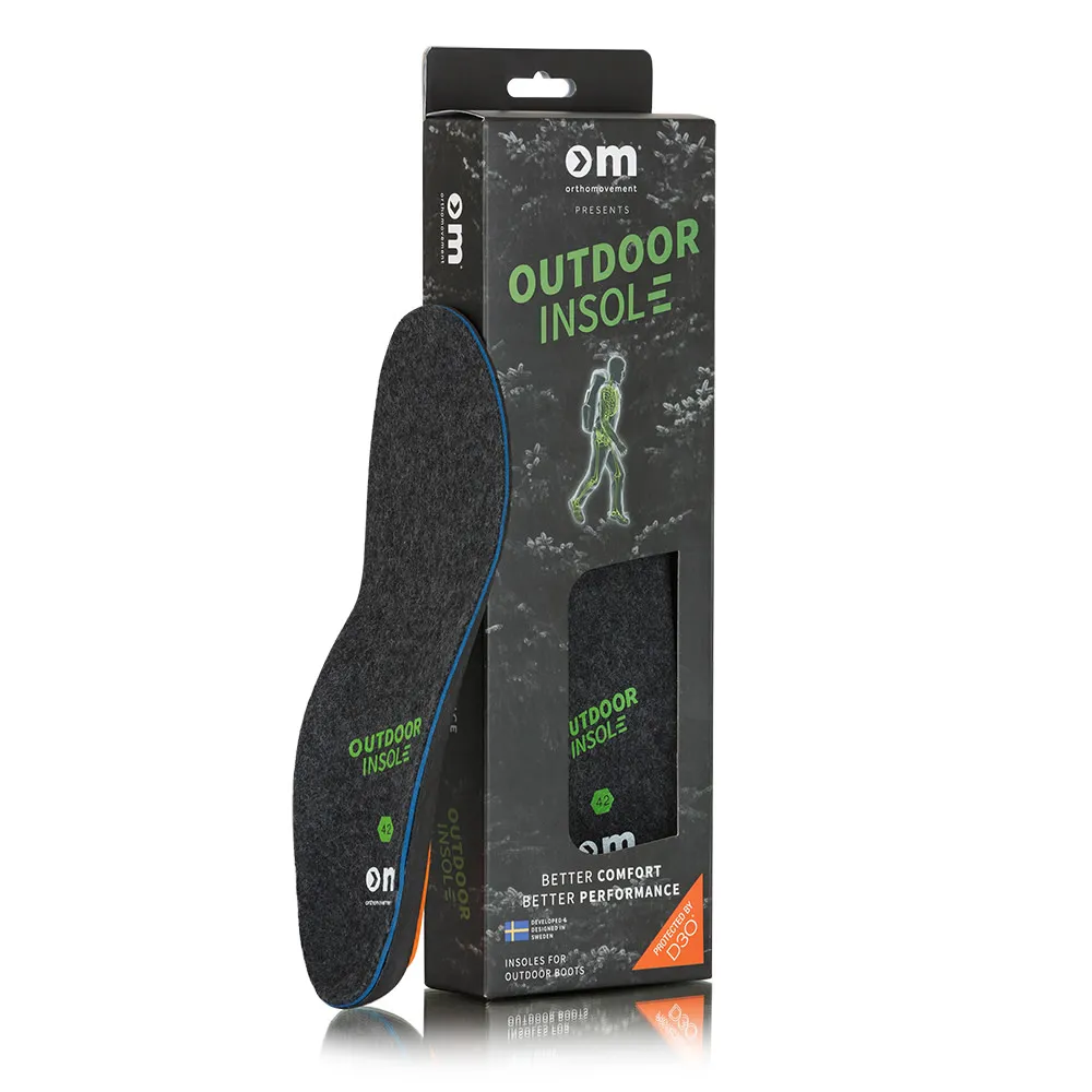 Ortho Movement Outdoor Insole Black | Buy Ortho Movement Outdoor Insole Black here | Outnorth