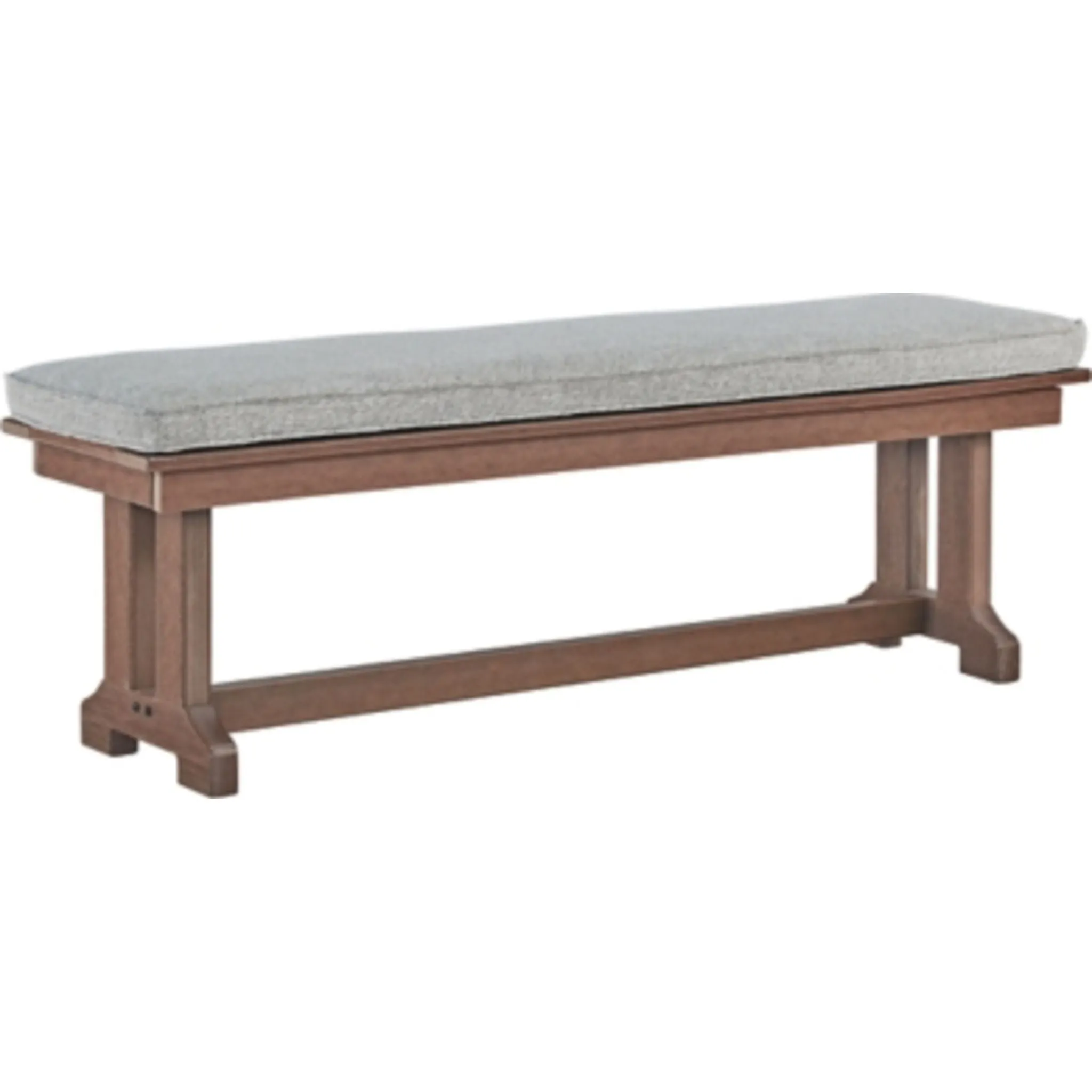 Outdoor Emmeline Bench with Cushion