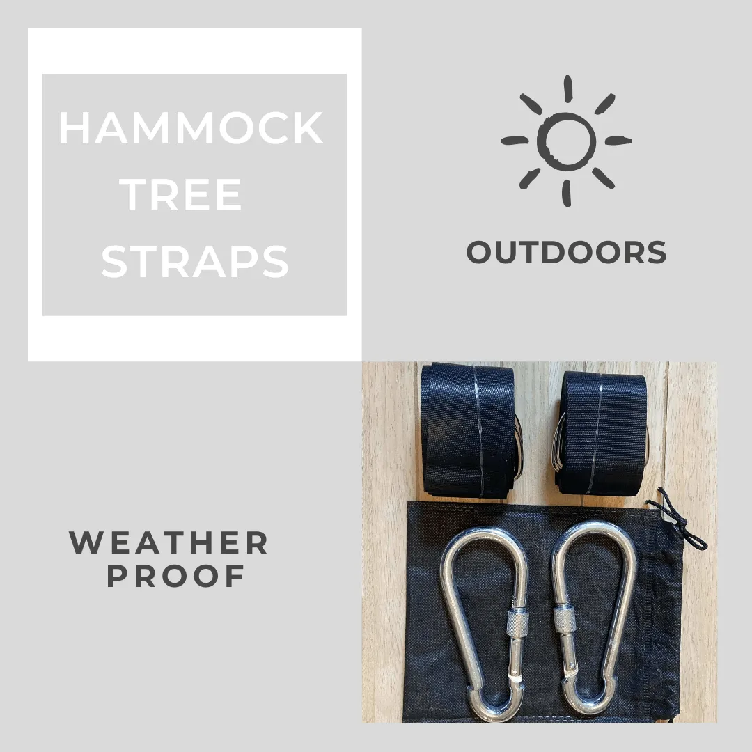 Outdoor Hammock Hanging Straps Kit