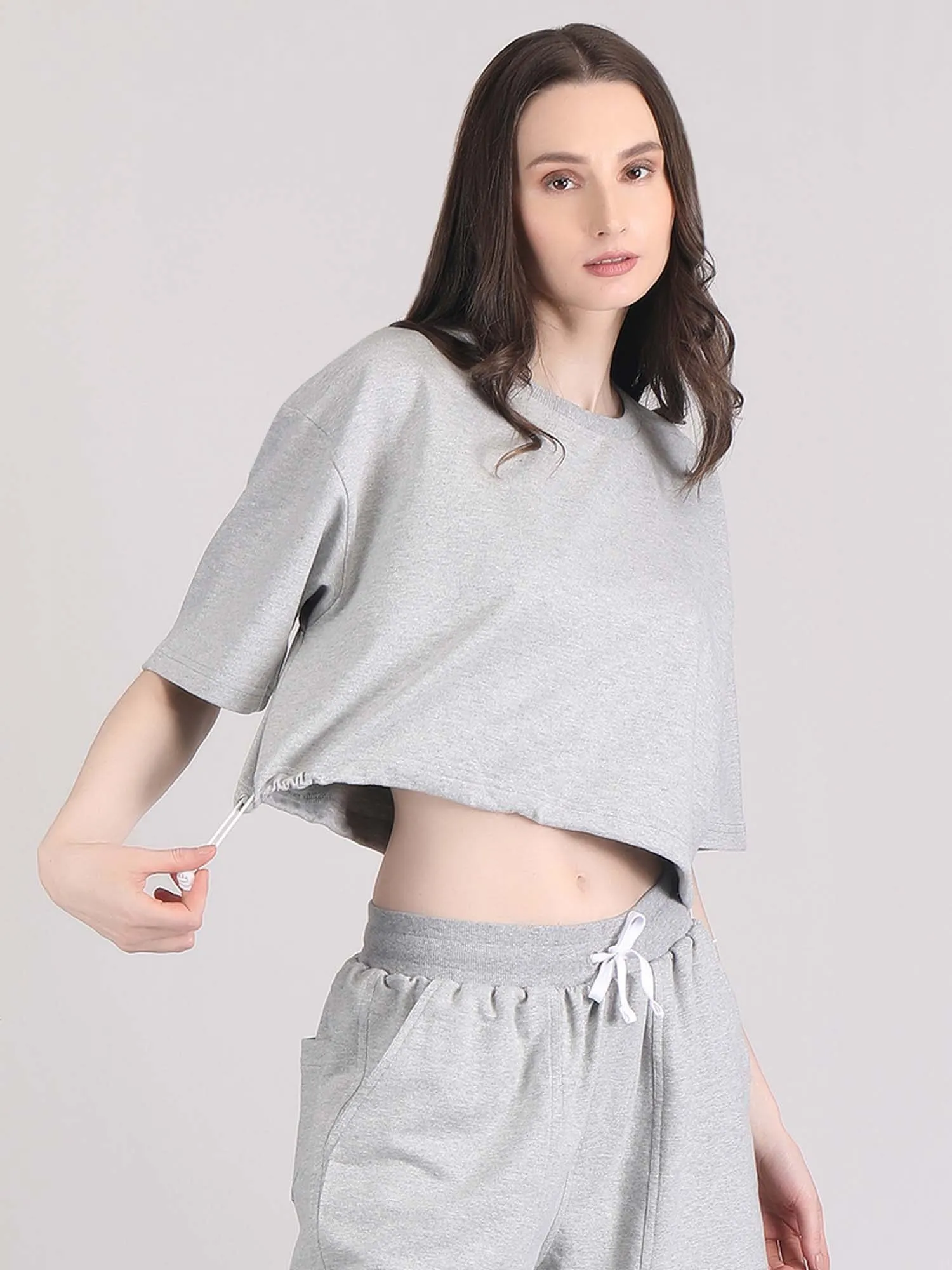 oversized crop top