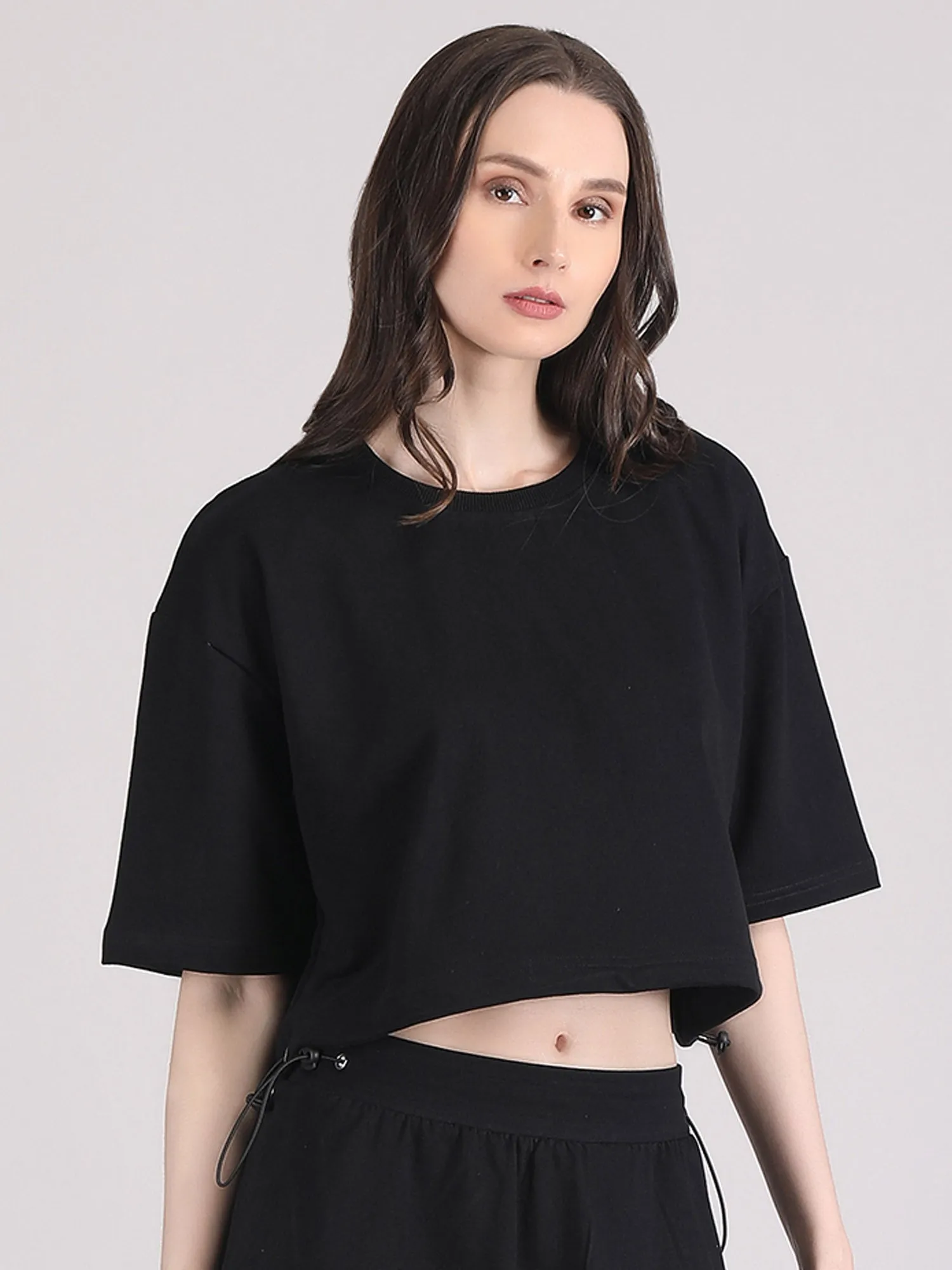 oversized crop top