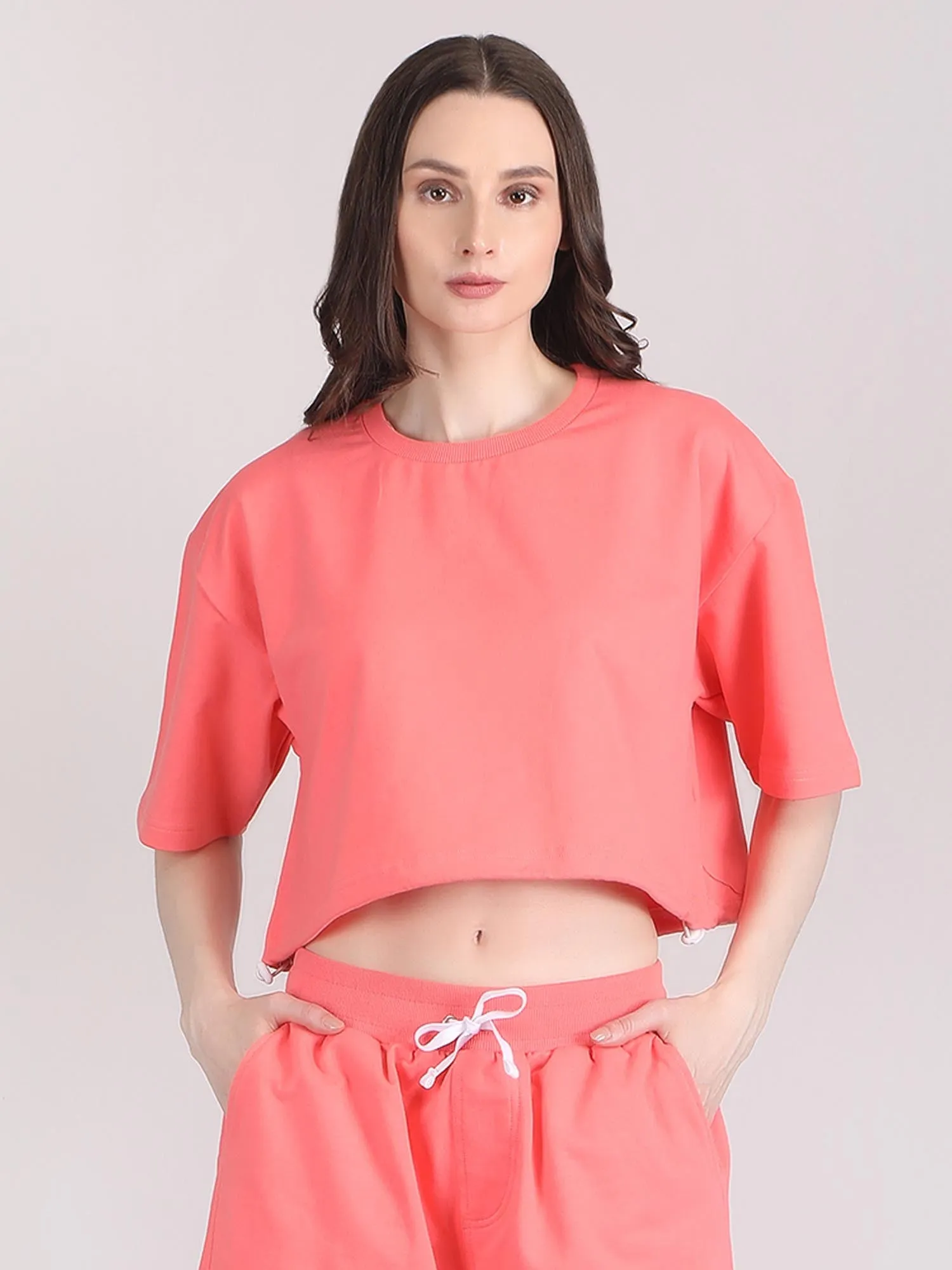 oversized crop top