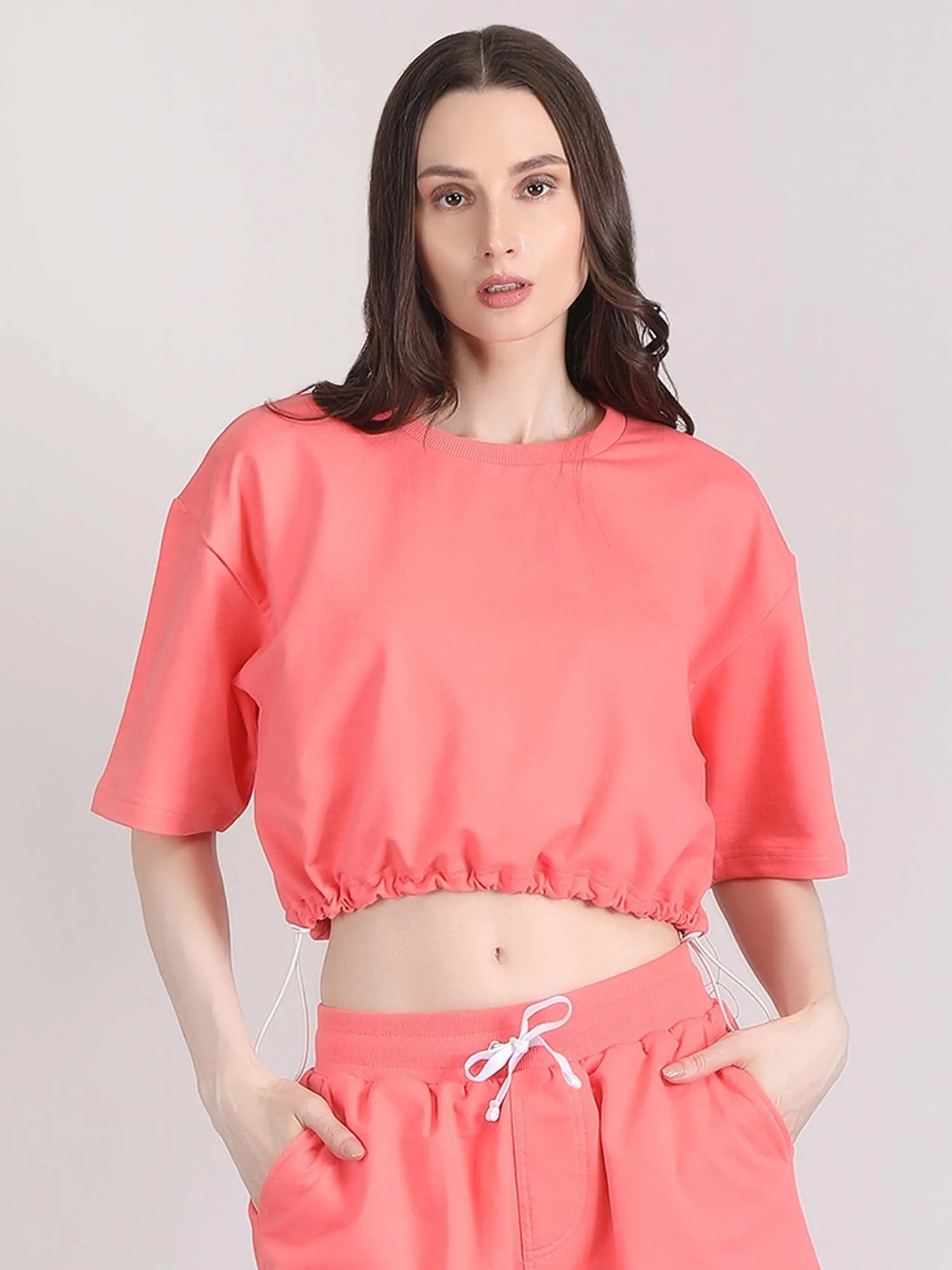 oversized crop top