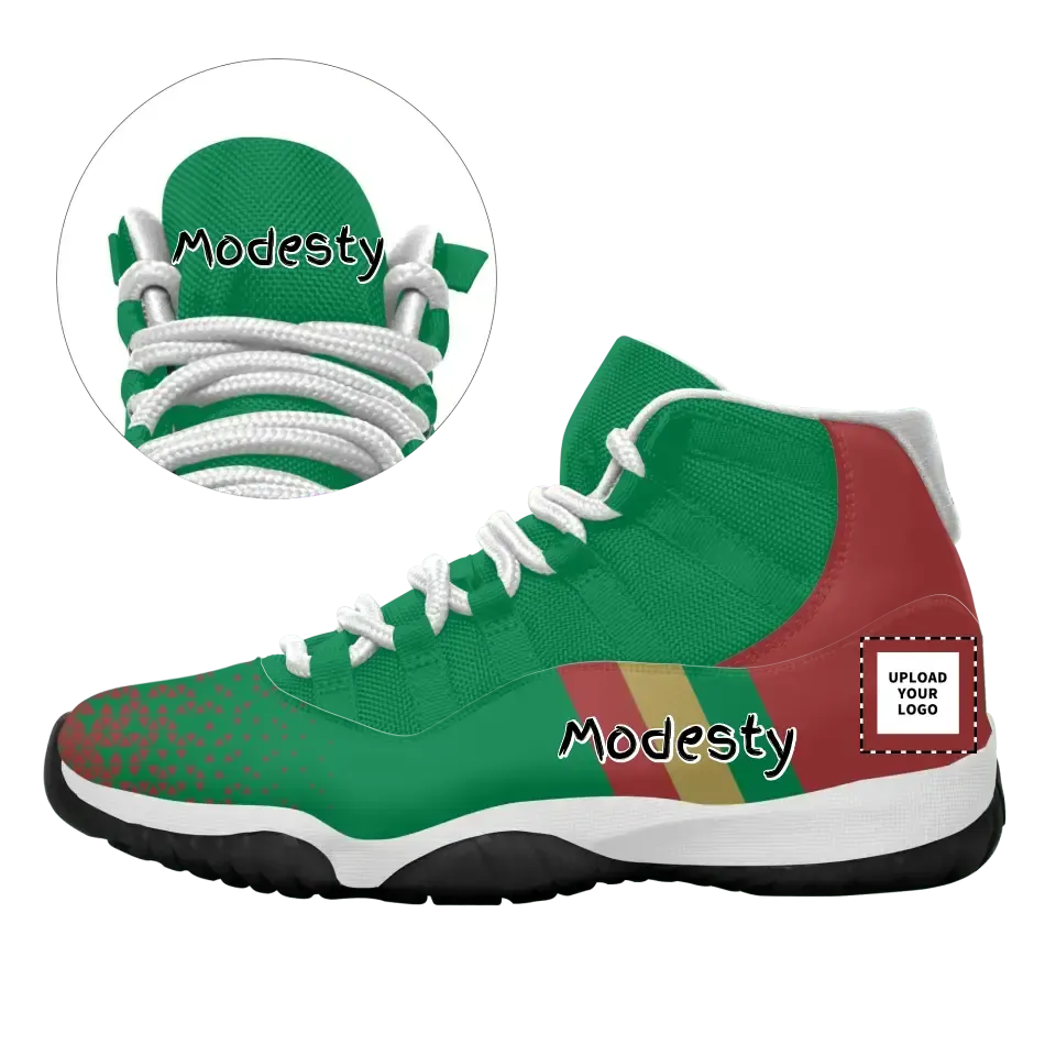 Personalized Sneakers, Custom Sneakers, Put name or business name on it, AJ11-C05204