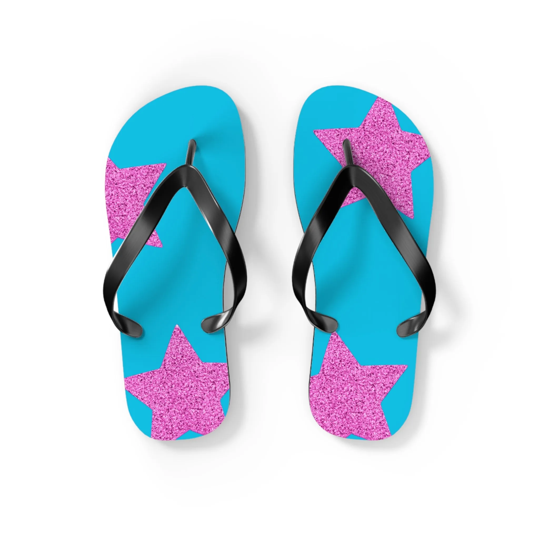 Pink Stars - Inovax Flip Flops