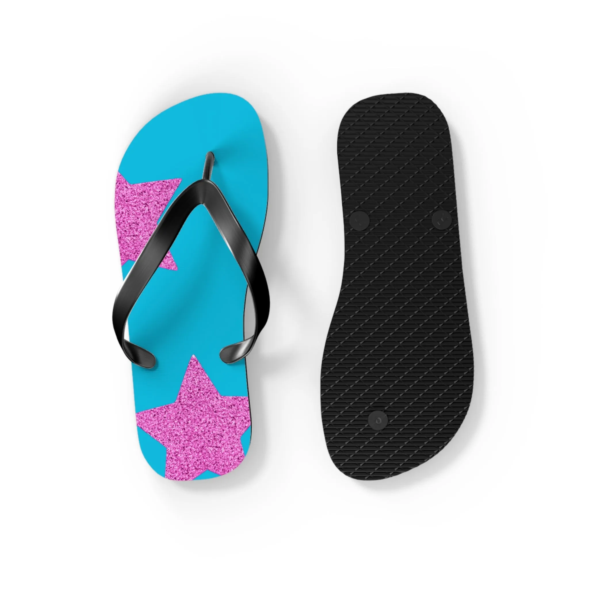 Pink Stars - Inovax Flip Flops