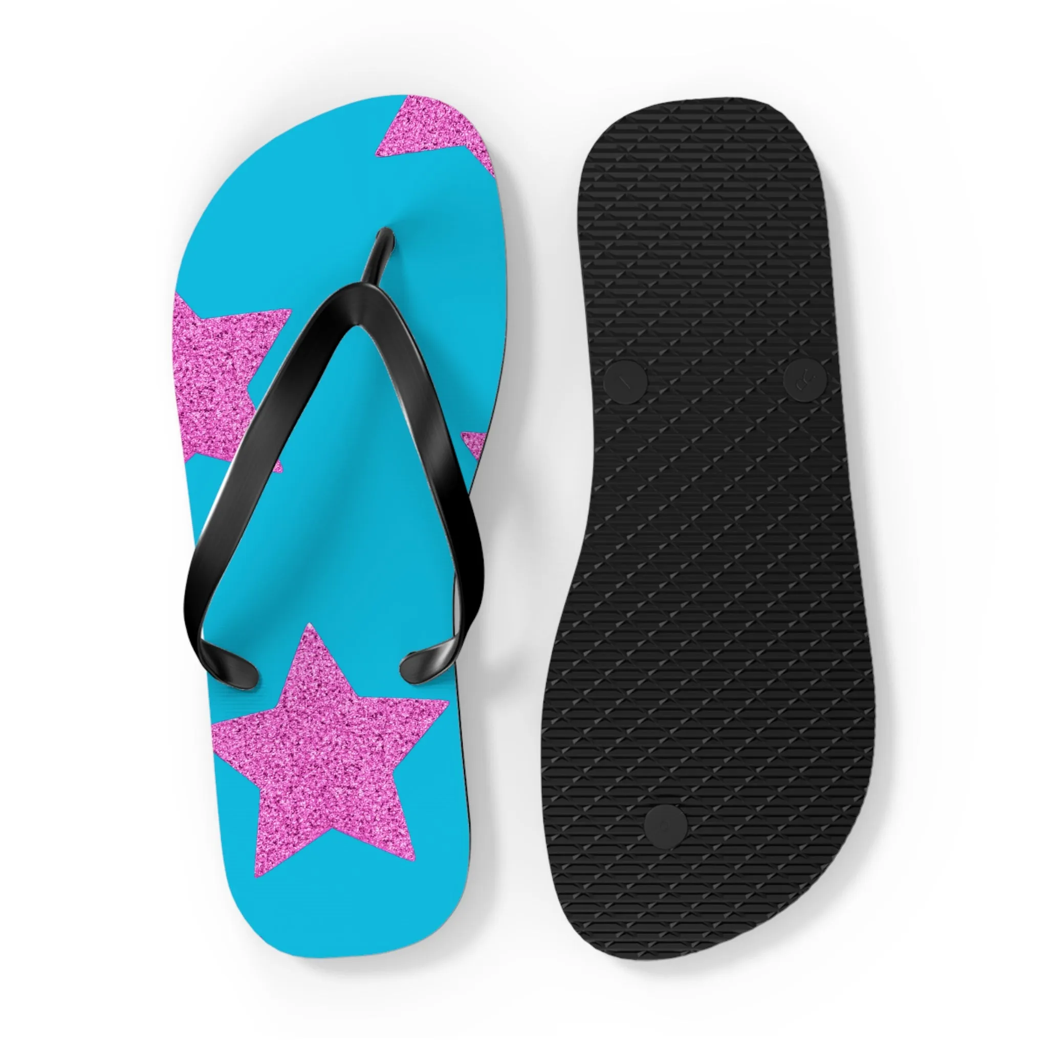 Pink Stars - Inovax Flip Flops