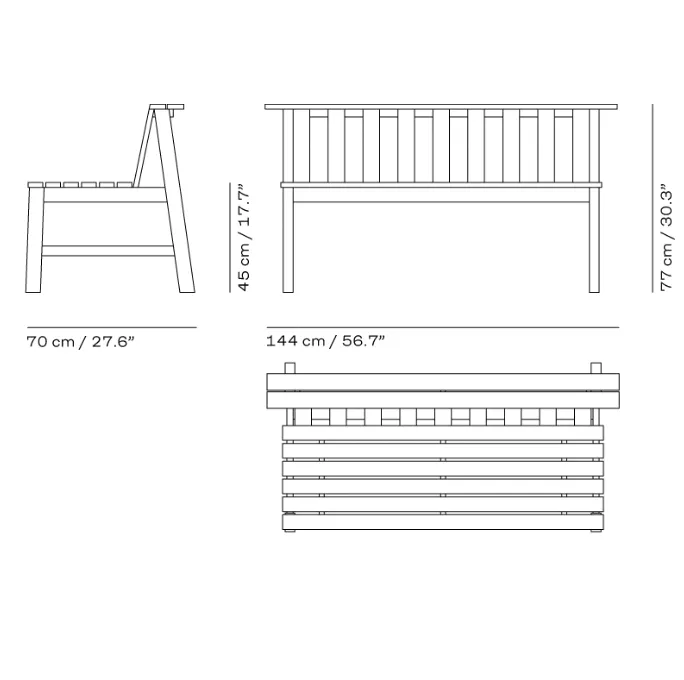 Plank Bench