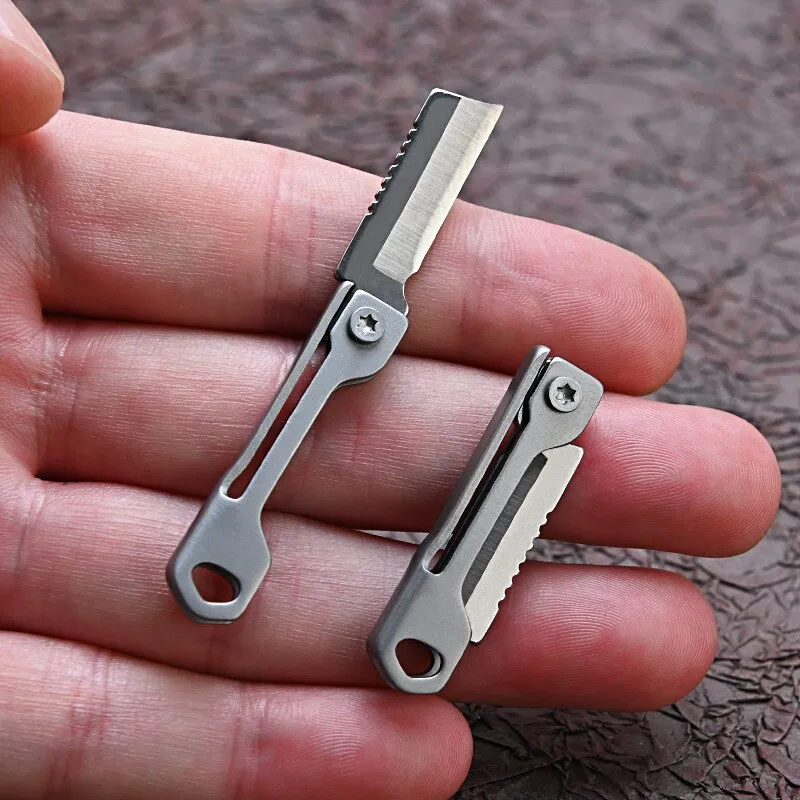 Pocket Size Stainless Steel Foldable Camping Knife