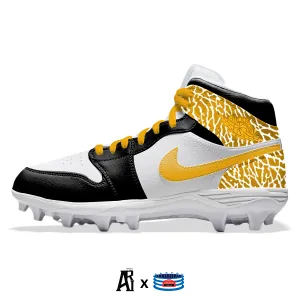 "Pittsburgh Elephant" Jordan 1 TD Cleats