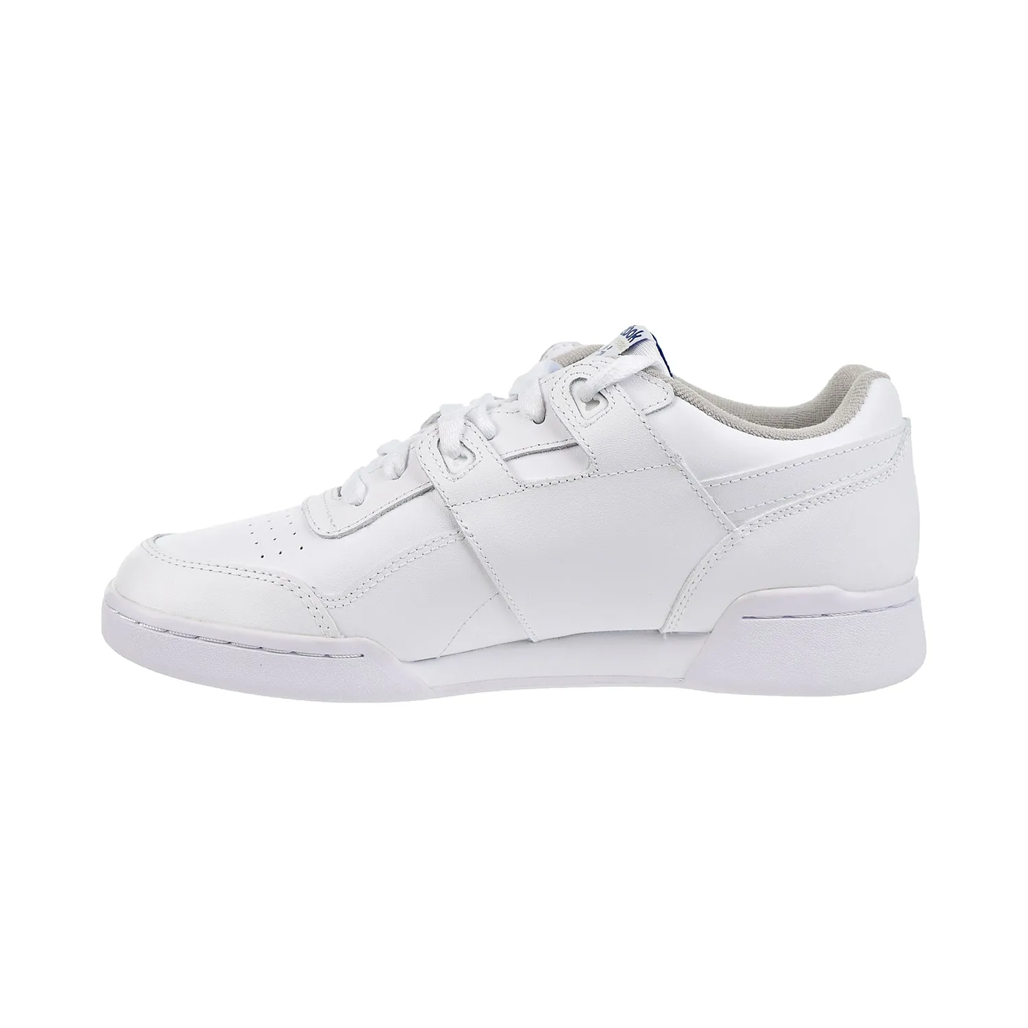 Reebok Workout Plus Mens Shoes White/Royal