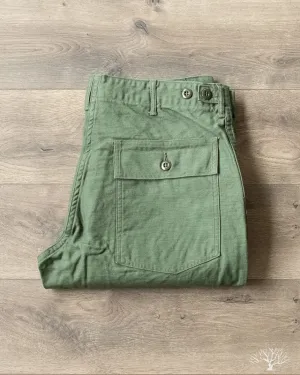 Regular Fit Fatigue Pants - Green