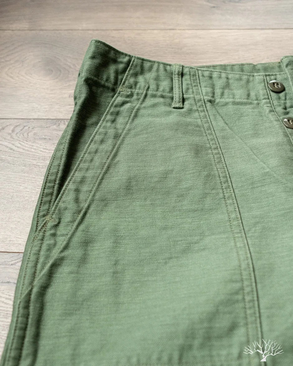 Regular Fit Fatigue Pants - Green