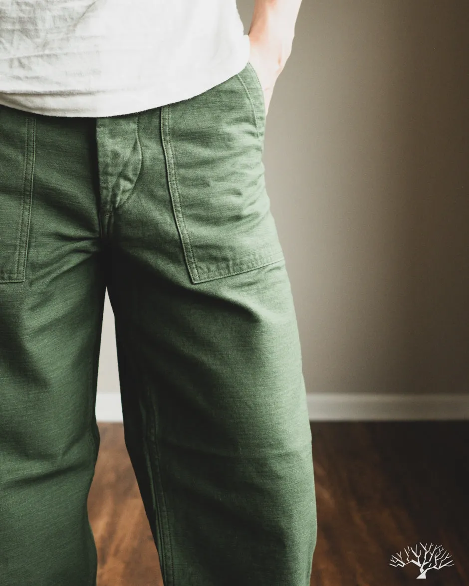 Regular Fit Fatigue Pants - Green