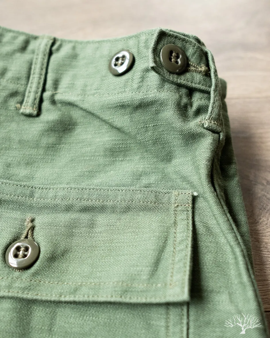 Regular Fit Fatigue Pants - Green