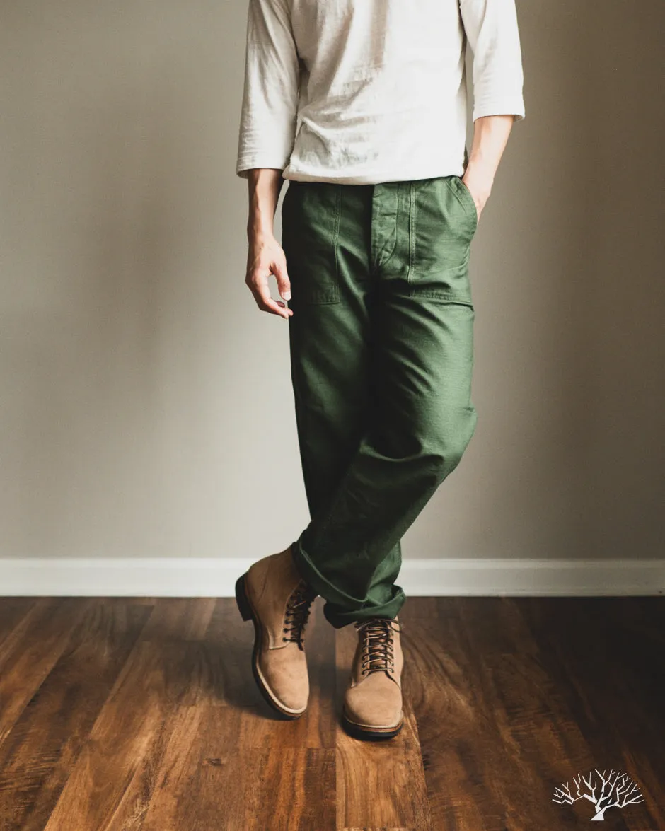 Regular Fit Fatigue Pants - Green