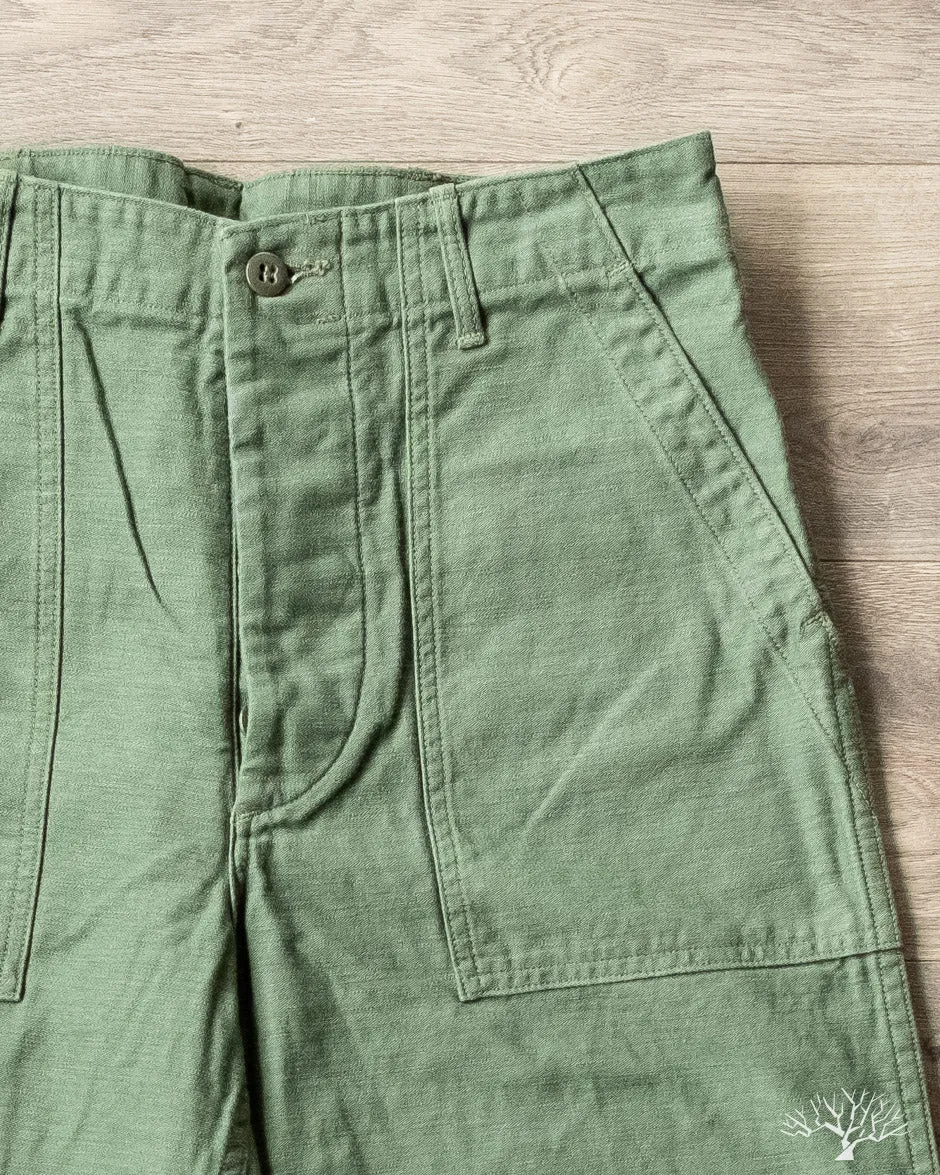 Regular Fit Fatigue Pants - Green