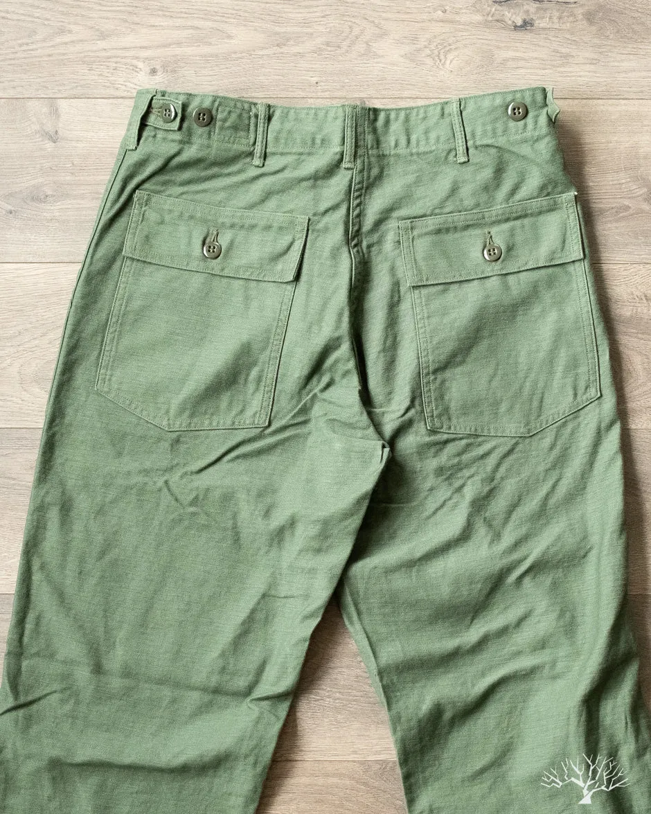 Regular Fit Fatigue Pants - Green