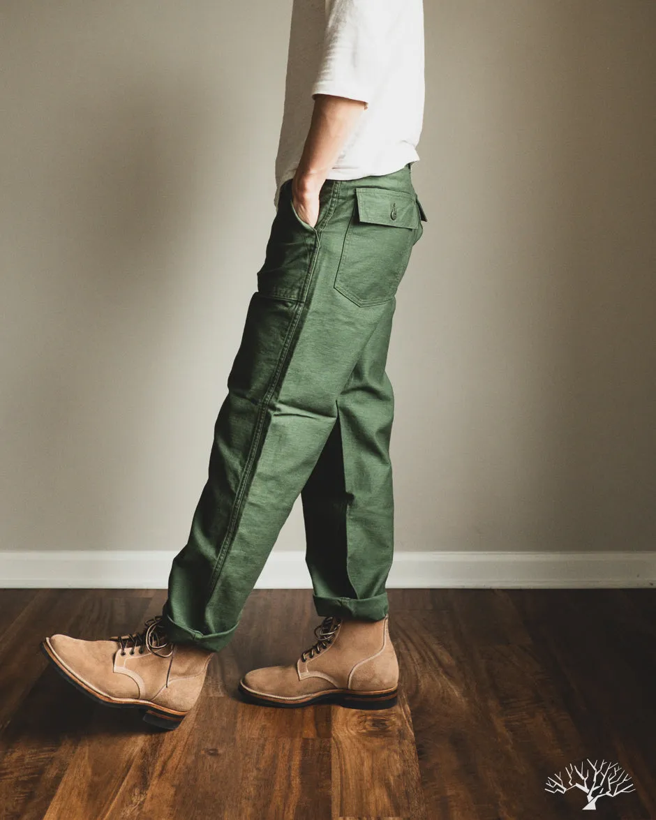 Regular Fit Fatigue Pants - Green