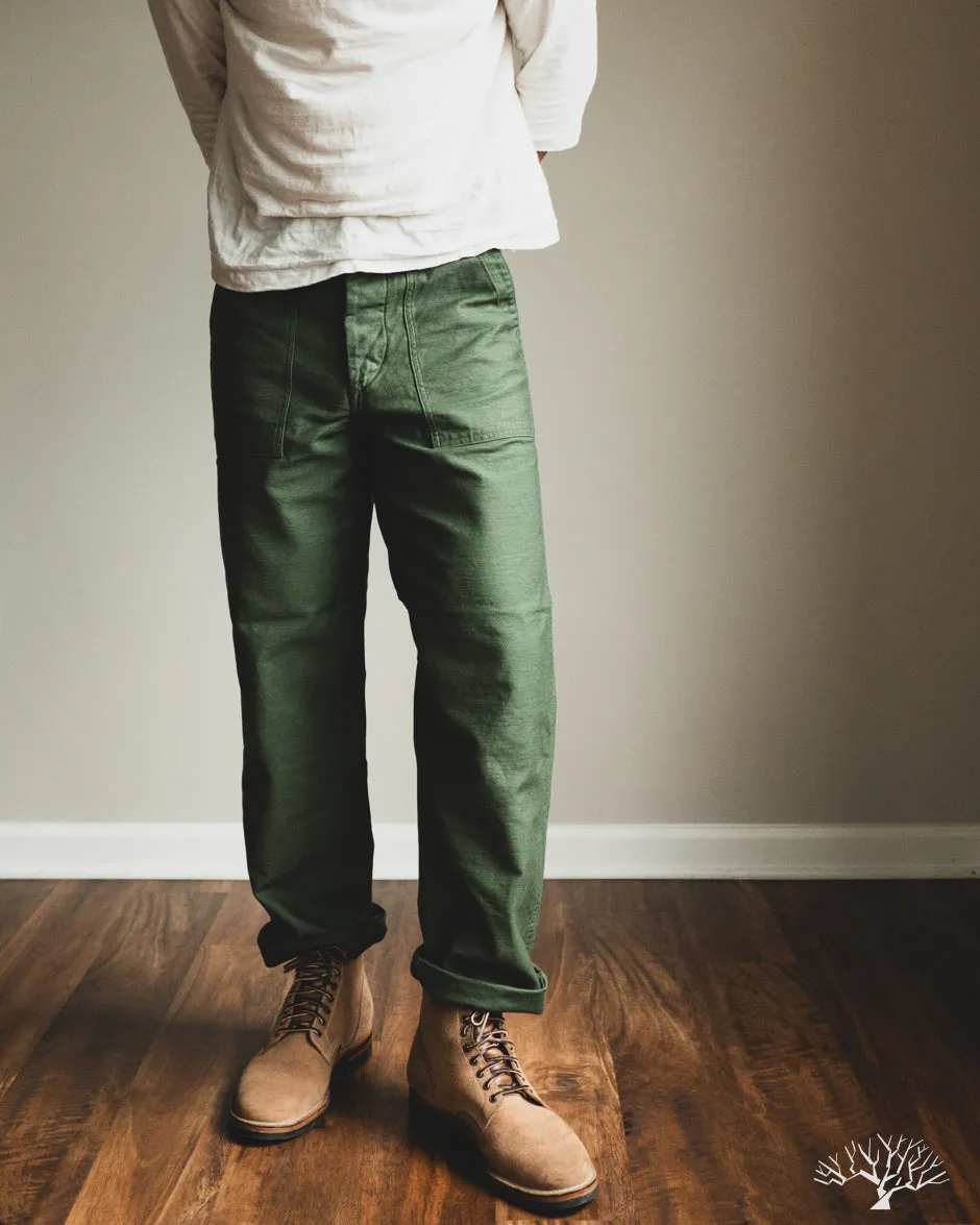 Regular Fit Fatigue Pants - Green