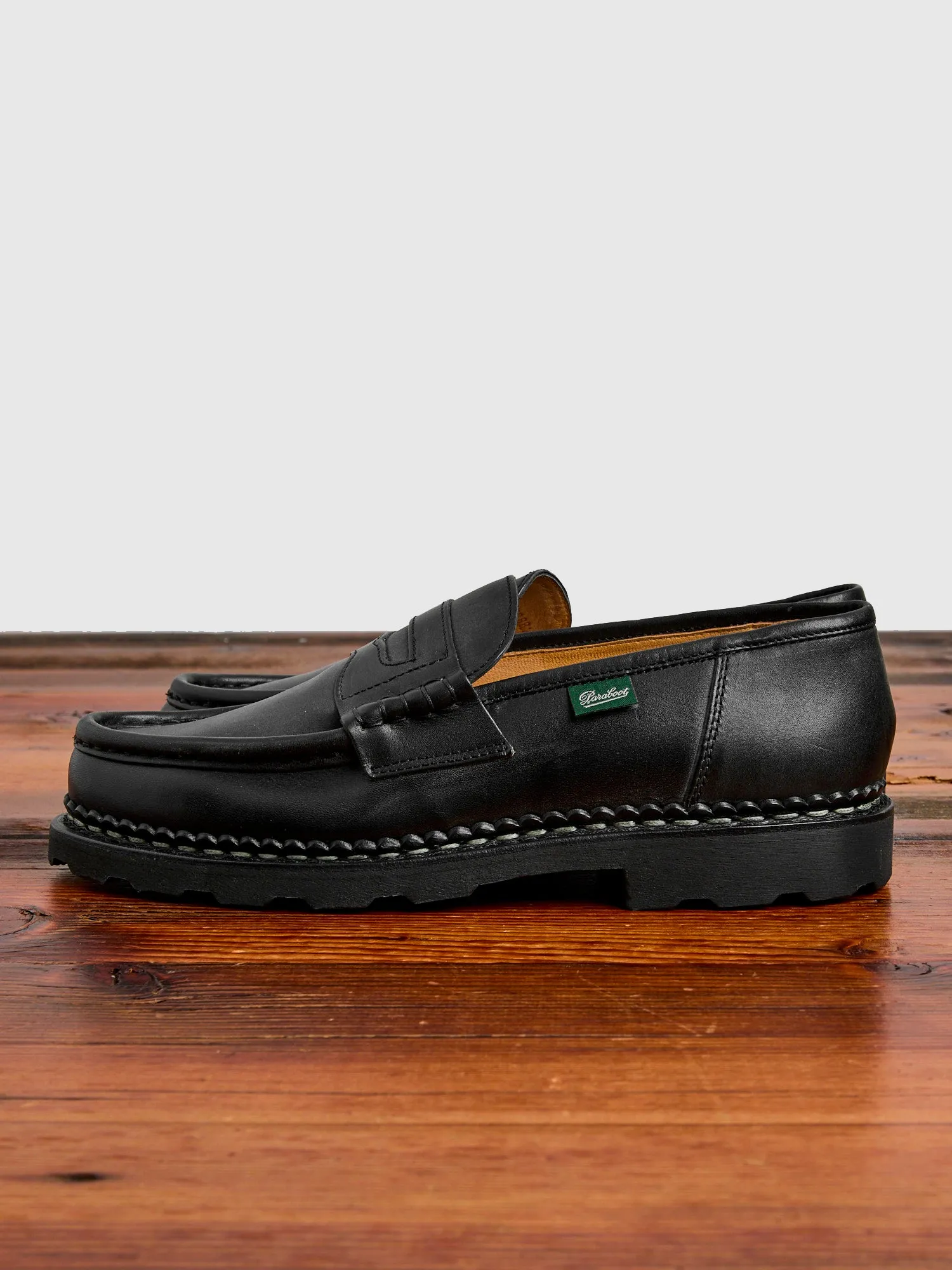 Reims Marche Loafer in Noire-Lis Noir