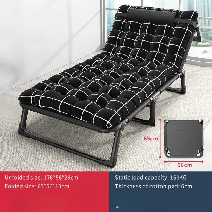 Relax Anywhere Foldable Recliner Single Bed