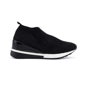 Rimini Black Strass Sneakers