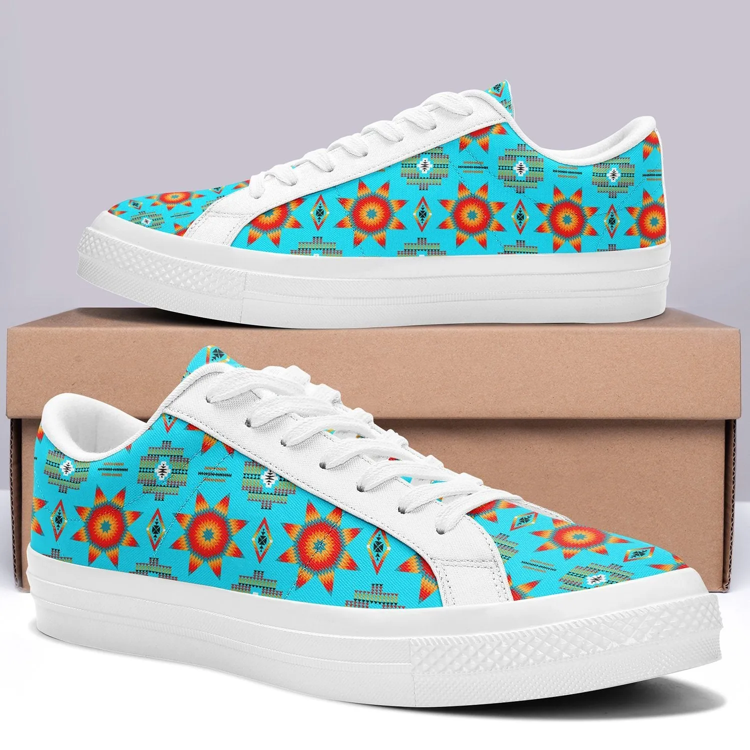 Rising Star Harvest Moon Aapisi Low Top Canvas Shoes White Sole