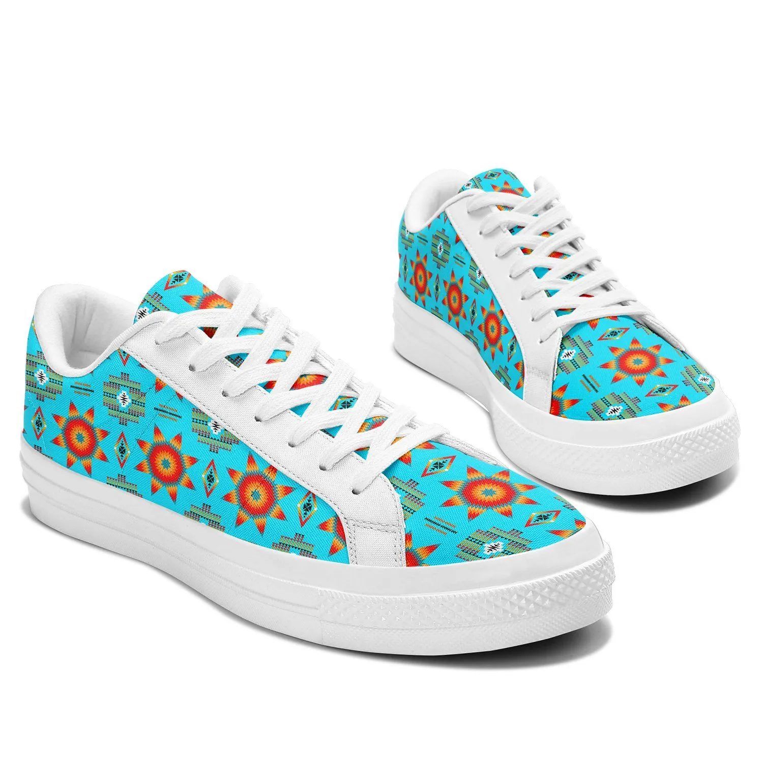 Rising Star Harvest Moon Aapisi Low Top Canvas Shoes White Sole