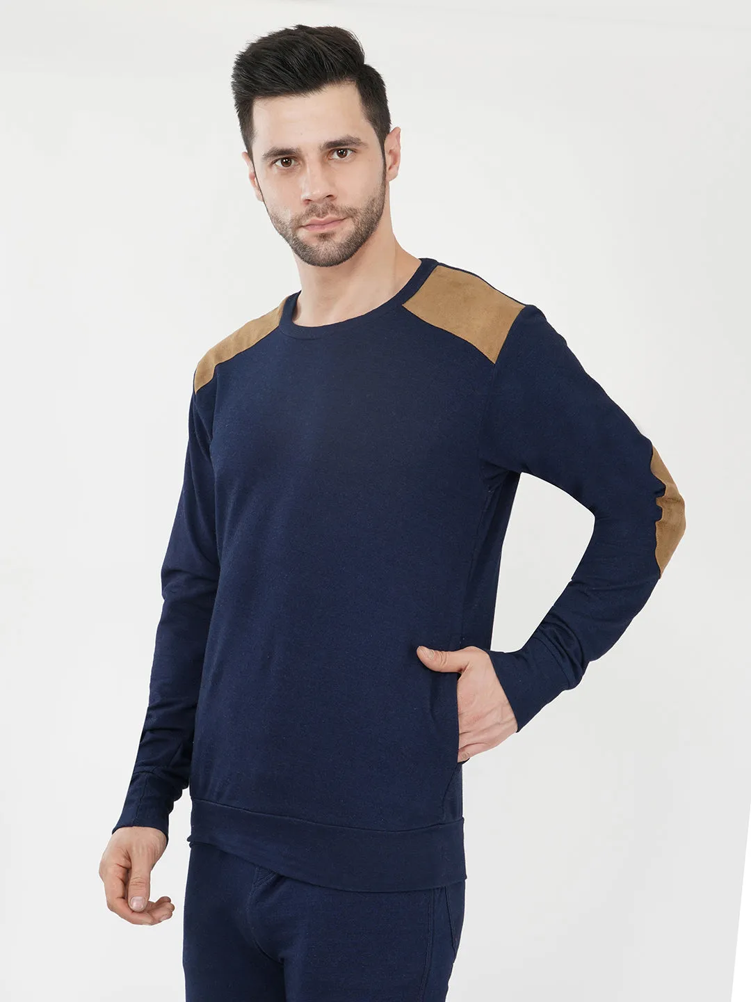 Round Neck mens sweatshirts